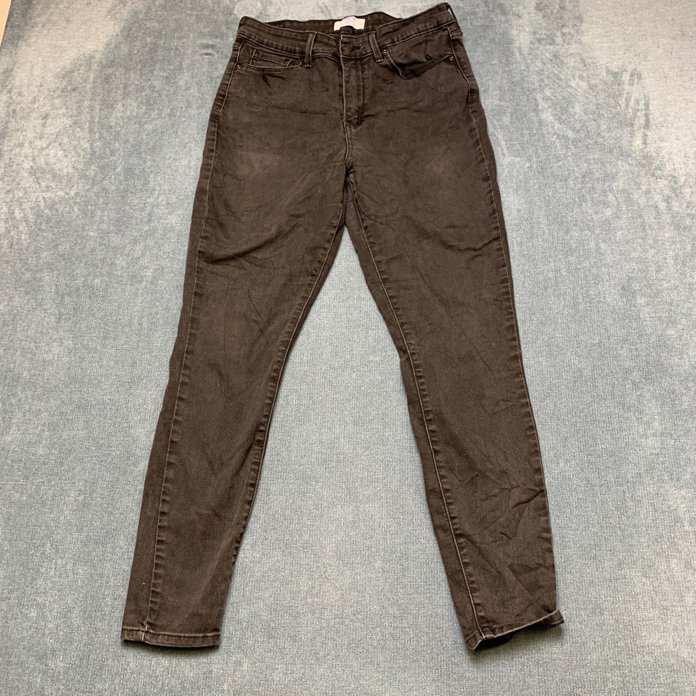 Denizen from Levi's Jeans Women's 10 Black Denim High Rise Skinny Leg Streetwear